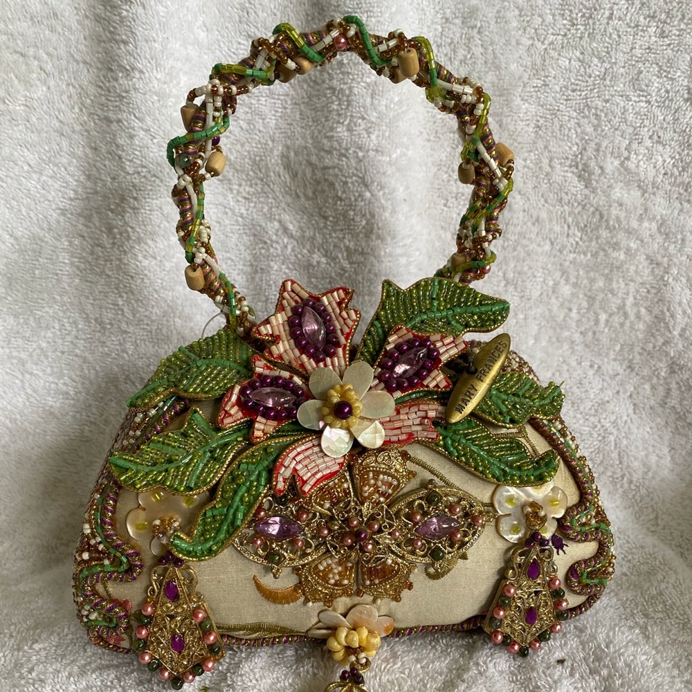 Mary Frances Vintage purse with tags and dust bag.